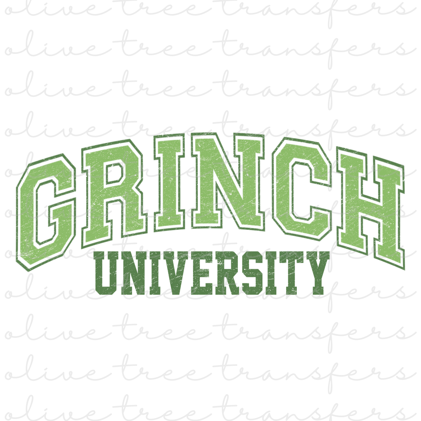 SUBLIMATION TRANSFER - Grnch University