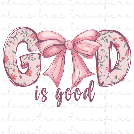 SUBLIMATION TRANSFER - God Is Good