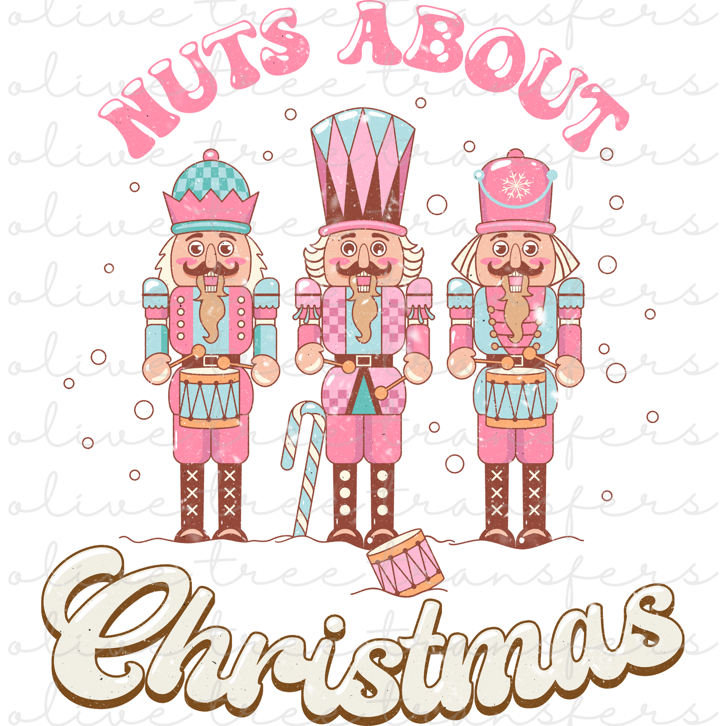 SUBLIMATION TRANSFER - Nuts About Christmas 1