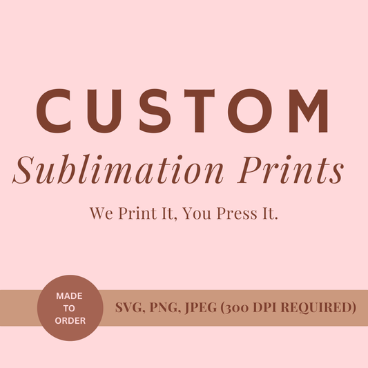 Custom Sublimation for Tumblers