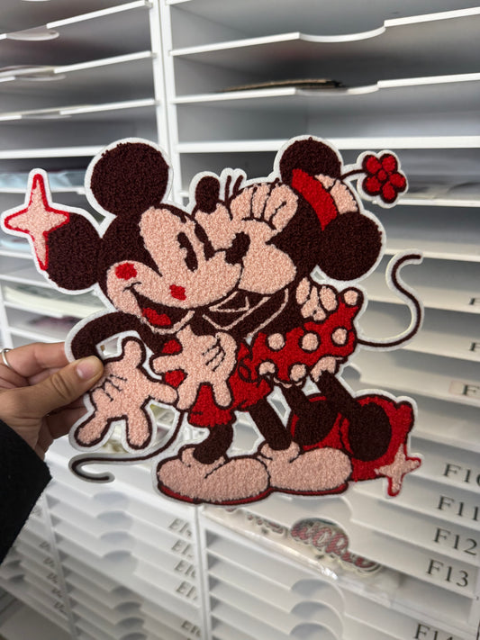 Vintage Mouse Valentine Patch