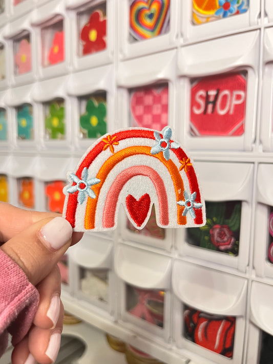 Hippie Rainbow | Embroidered Patch