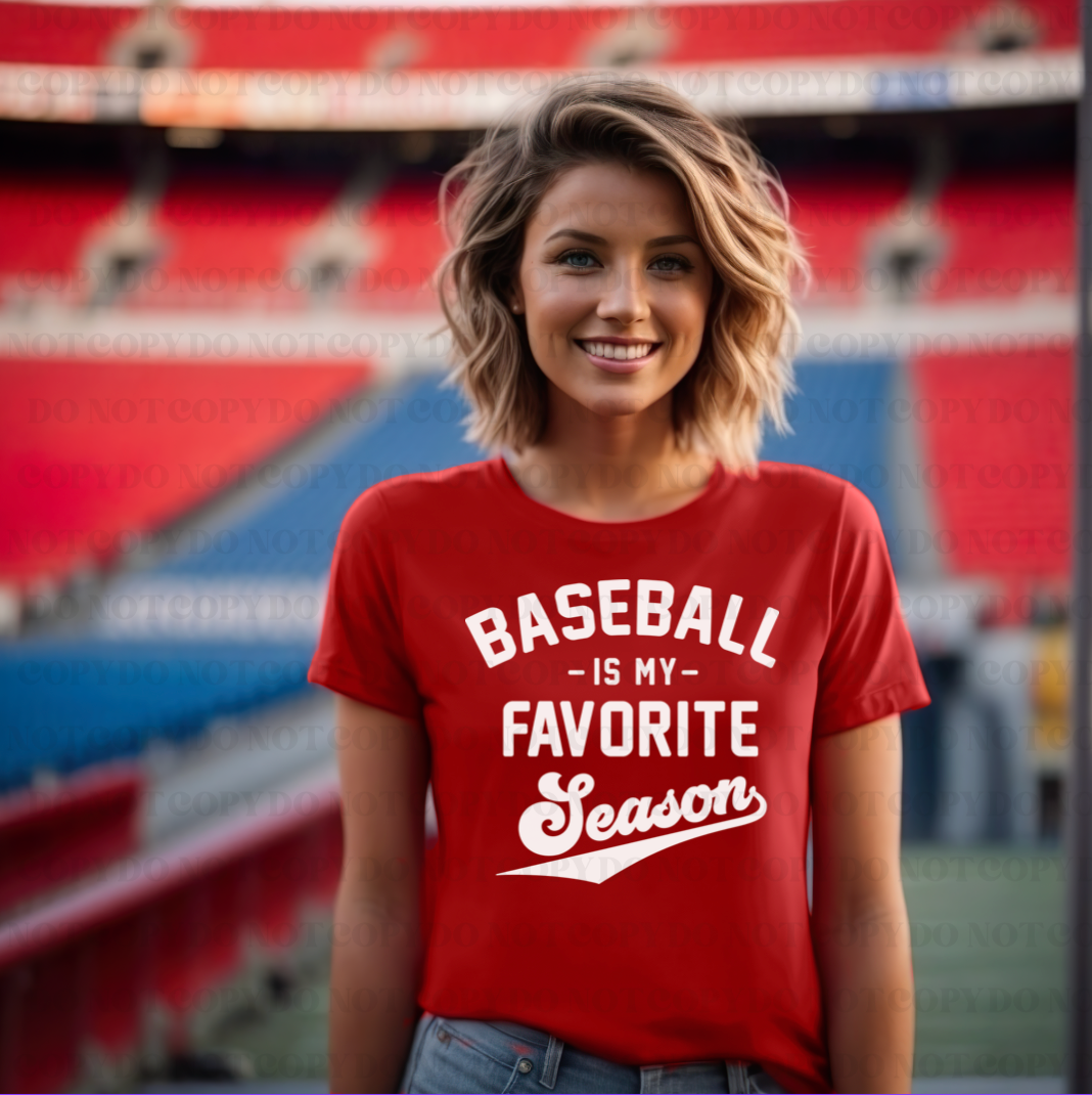 Baseball Is My Favorite Season